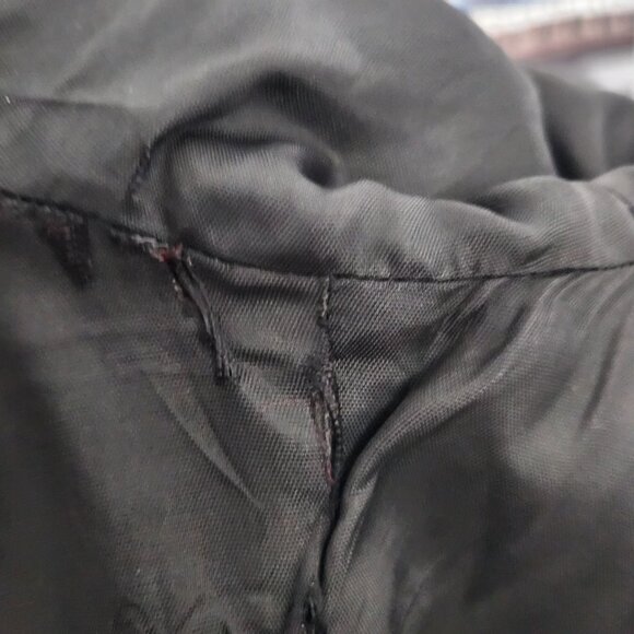 Vintage Preston & York Red Plaid Blazer Size 10 - Picture 7 of 15